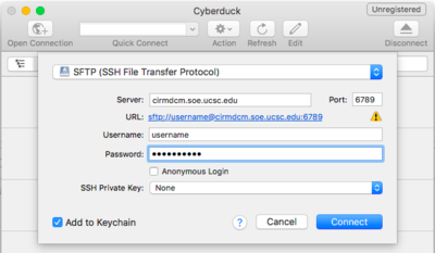 Cyberduck screenshot